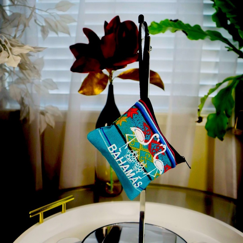 Colorful St. Thomas Souvenir Wristlet